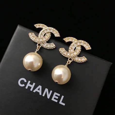 cheap chanel earrings cc|chanel cc earrings original.